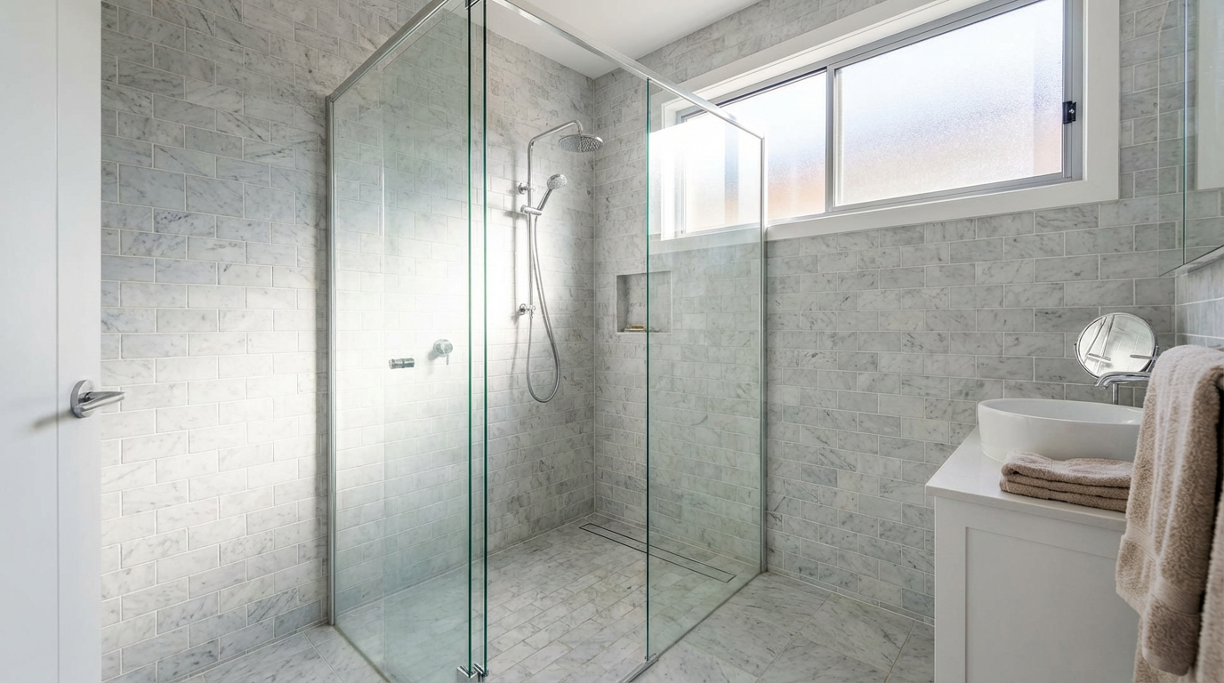 Maximizing Small Bathroom Space Through Frameless Glass Design
