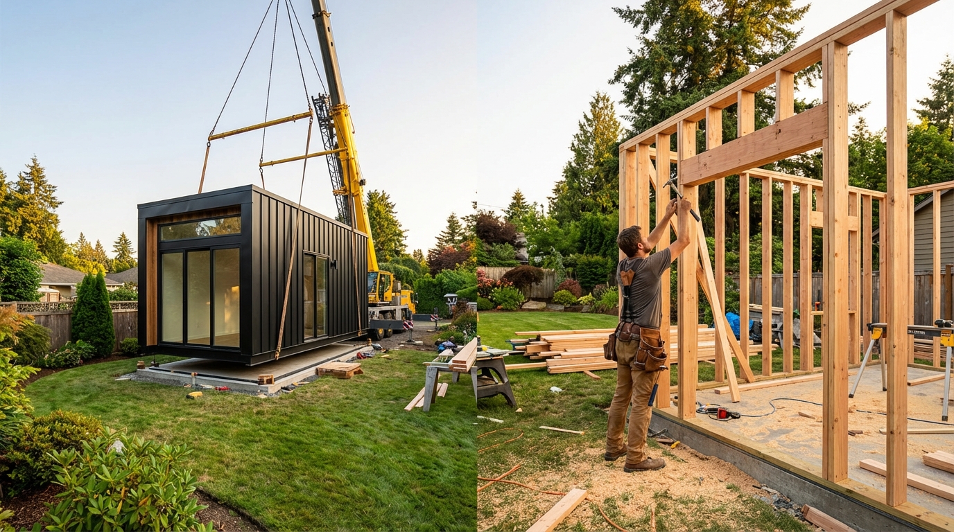 prefab vs stick built adu choosing between factory 1770652884273