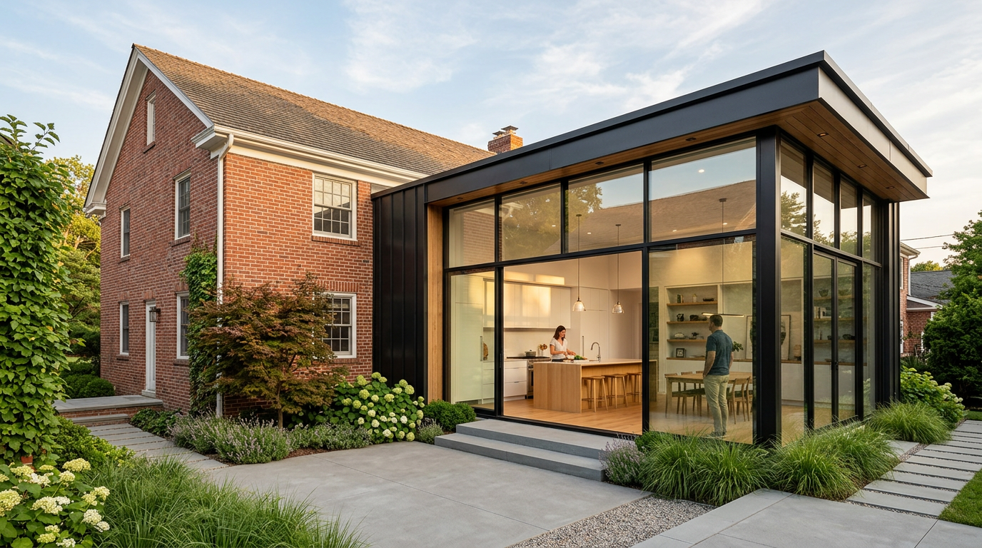 Seamless Design Strategies For Your Home Addition Architectural Style Transitional Design Languages For Modern Living