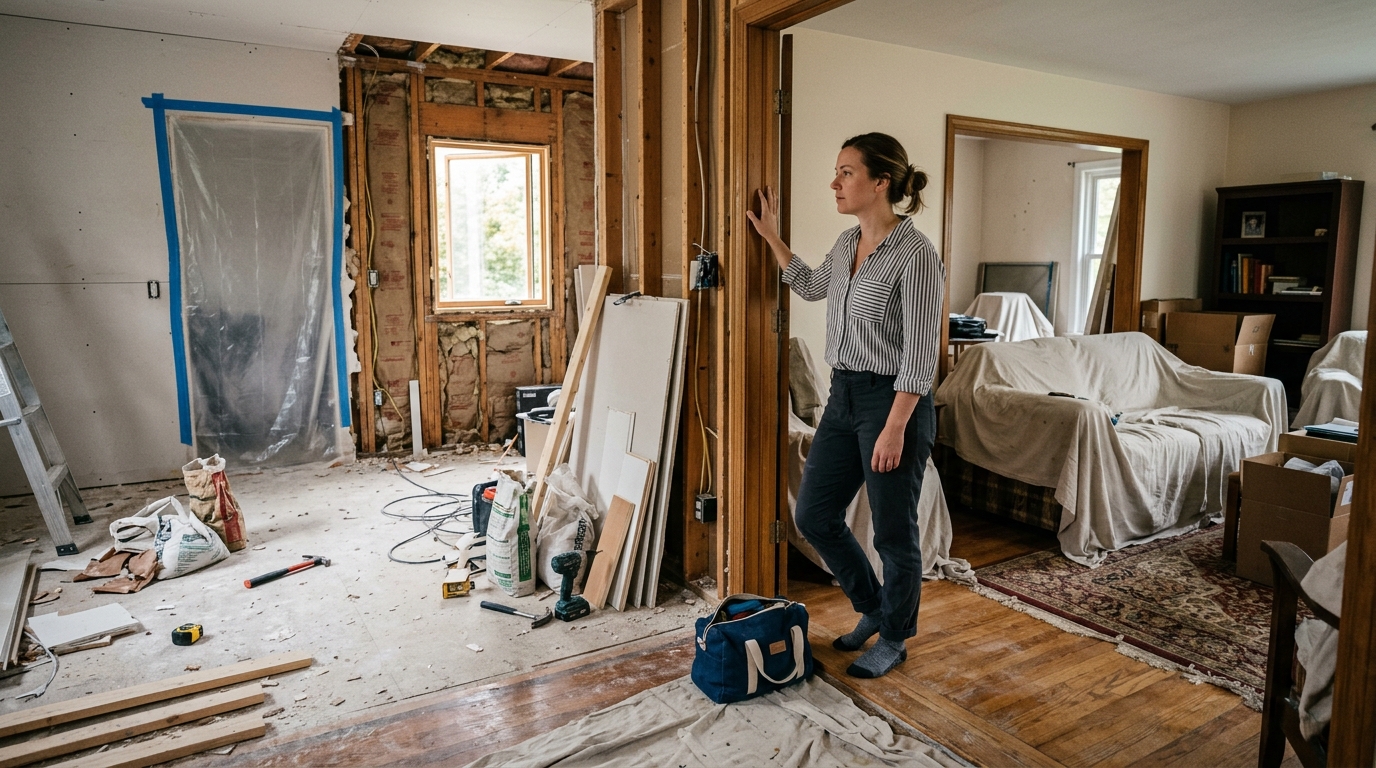 Can You Live in Your Home During a Major Remodel? Deciding Whether To Stay During Renovation