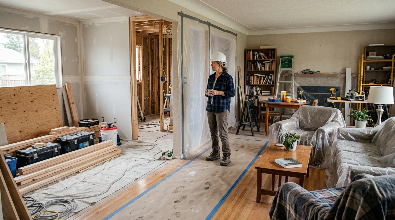 living through a remodel how to stay safe sane and 1788990844703