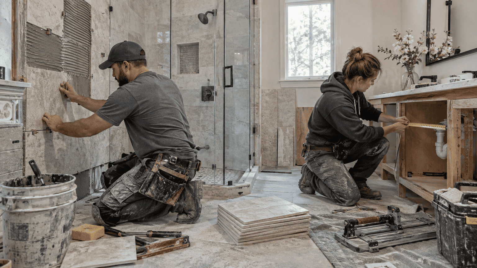 bathroom remodel labor cost what you ll pay and ho 1791289250223